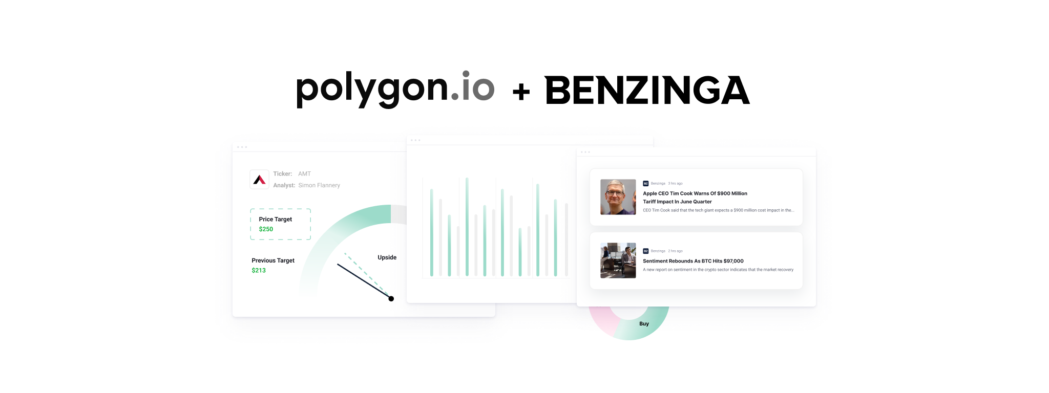 Benzinga Data Now Available on Polygon.io