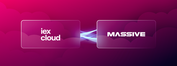 IEX Cloud retirement. Migrate your apps from IEXCloud to Massive